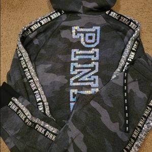 VS PINK BLING JOGGER SET